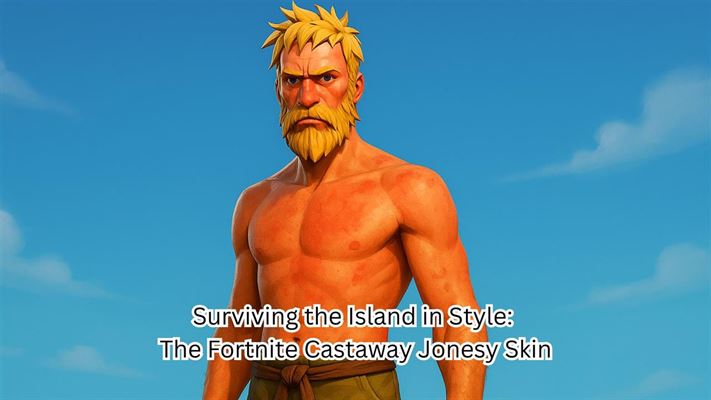 Surviving the island in style - the fortnite castaway jonesy skin