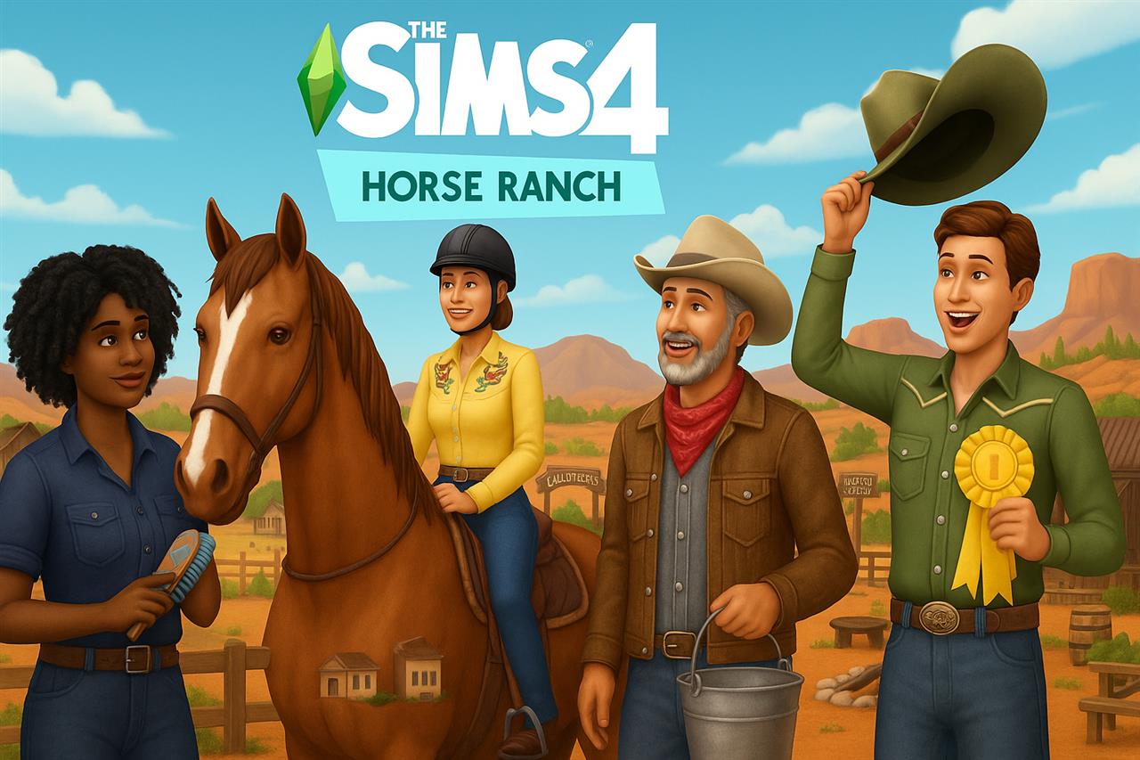 Introduction to the horse ranch sims 4 expansion
