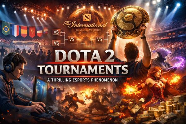 Dota 2 tournaments –a thrilling esports phenomenon