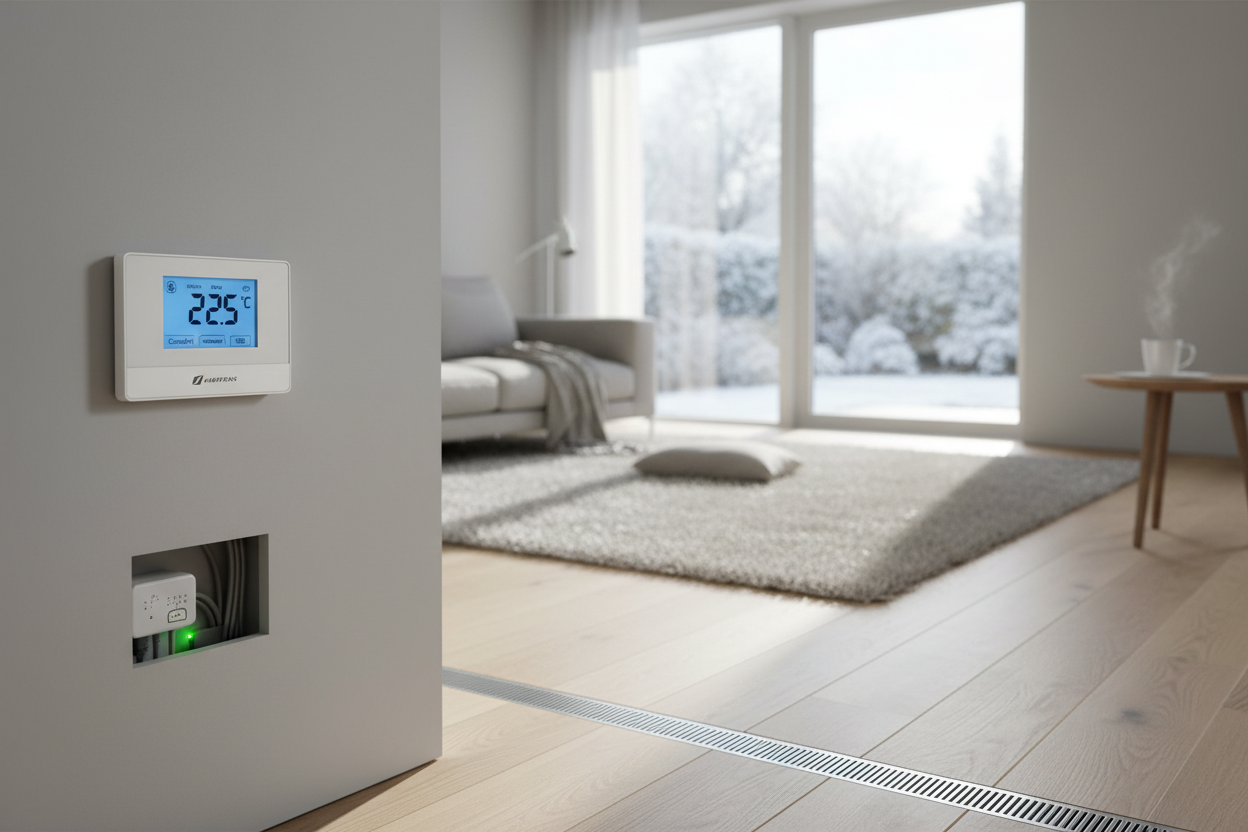 Optimal Komfort med Danfoss Gulvvarme Styring